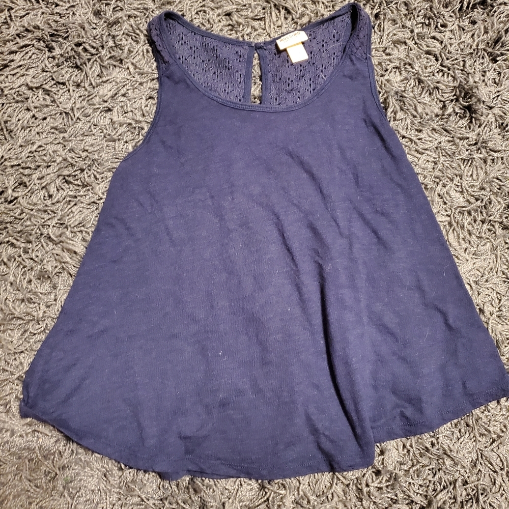 Navy tank top